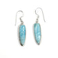 Sterling Silver Larimar Earrings