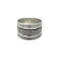 Sterling Silver Double Braided Ring