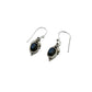 Leaf Gemstone Earrings