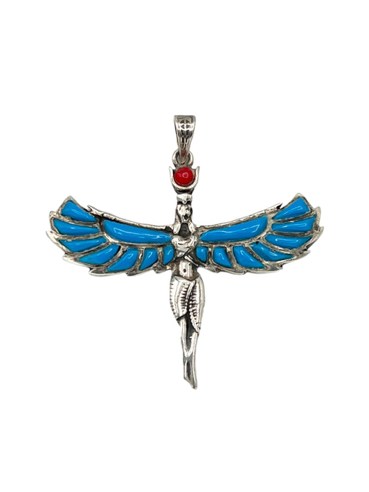 Silver Isis Pendants