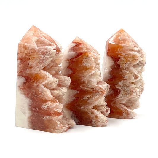 Red Calcite Towers
