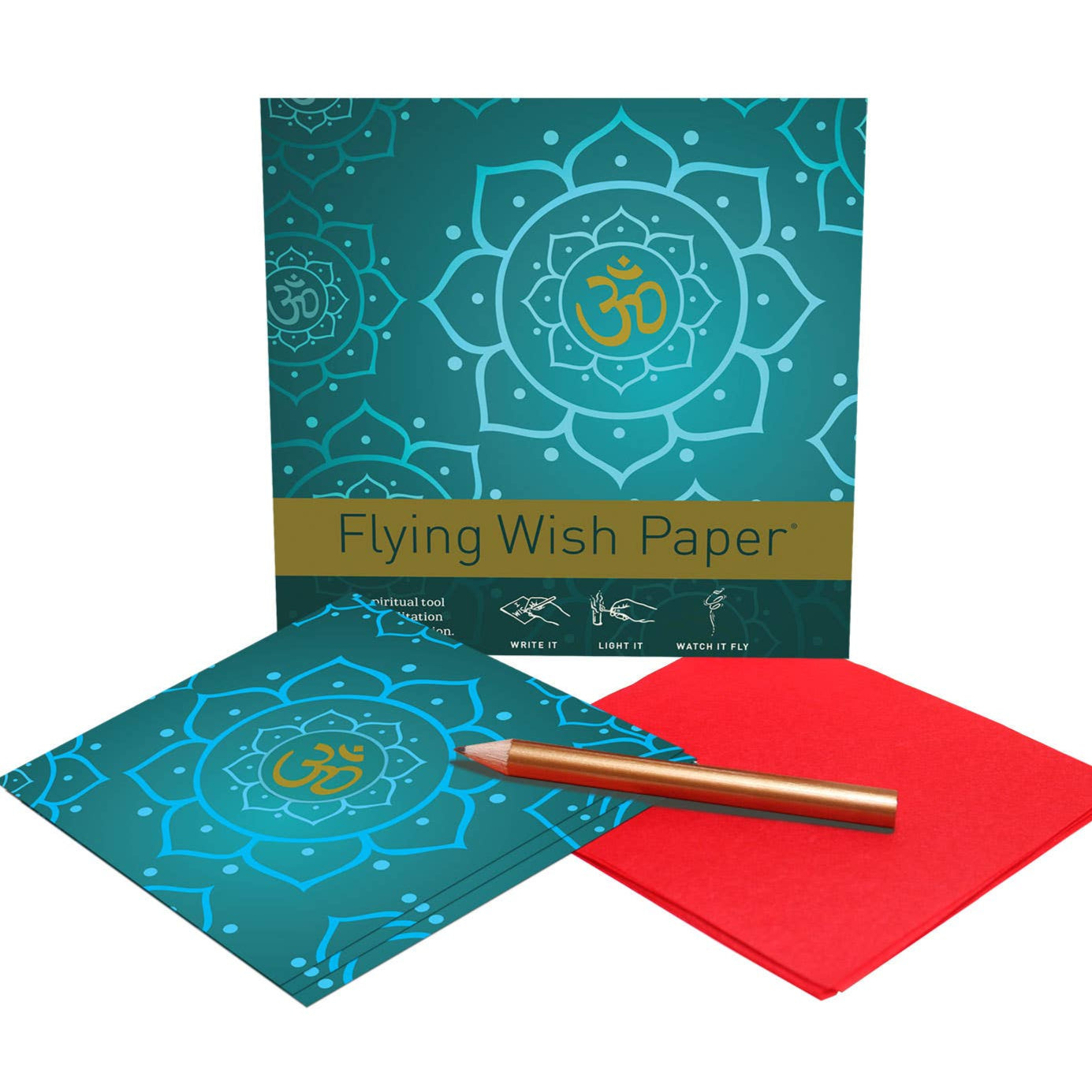 GOLDEN OM Wish Paper Kit