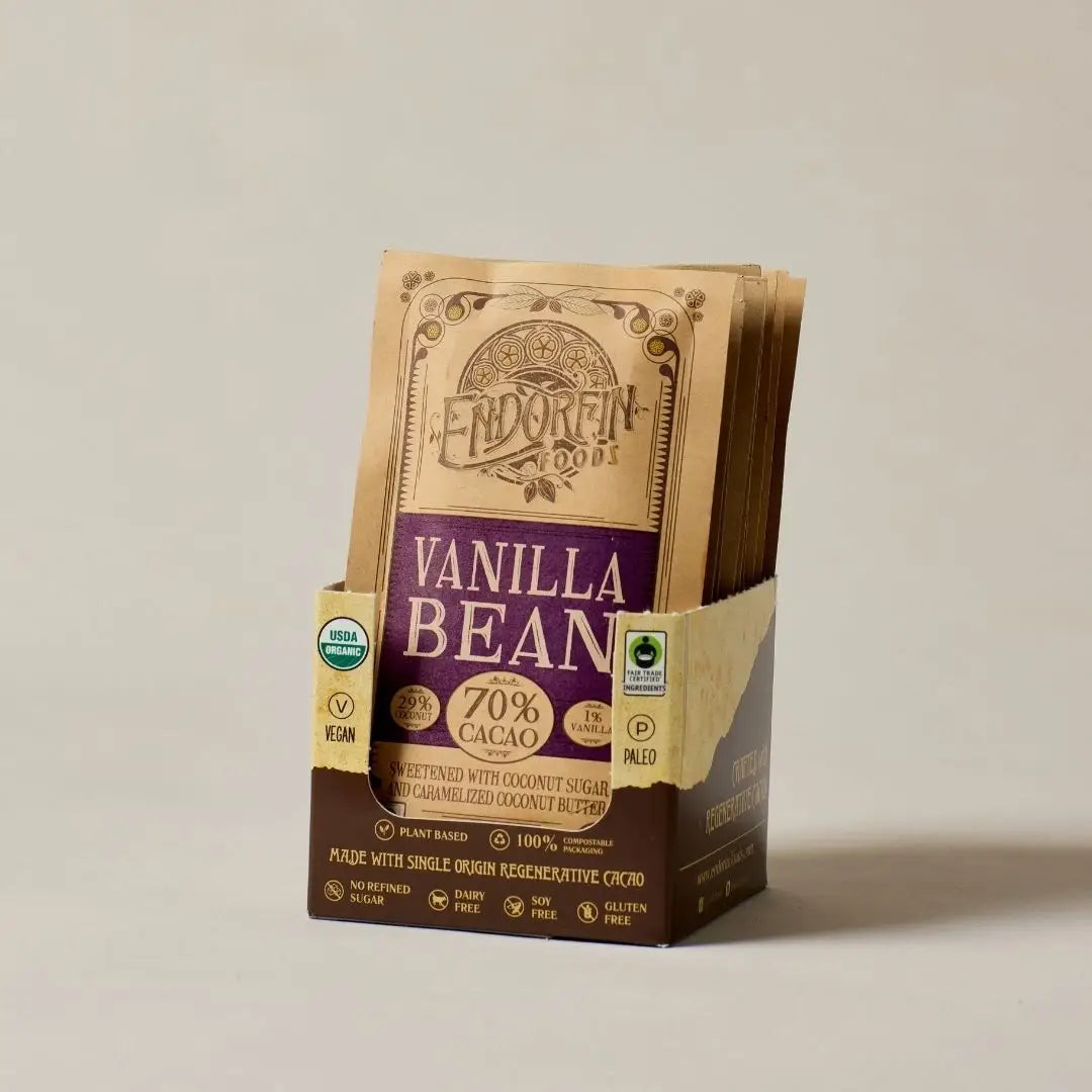 Vanilla Bean • Dark Chocolate Bar • 70% Cacao