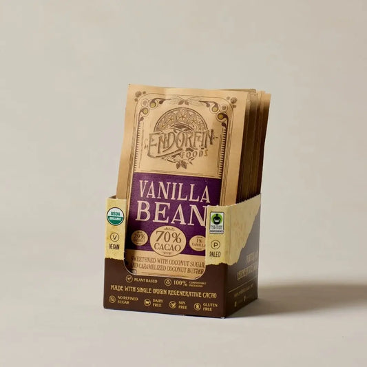 Vanilla Bean • Dark Chocolate Bar • 70% Cacao