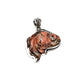 Ocean Jasper Fish Pendants