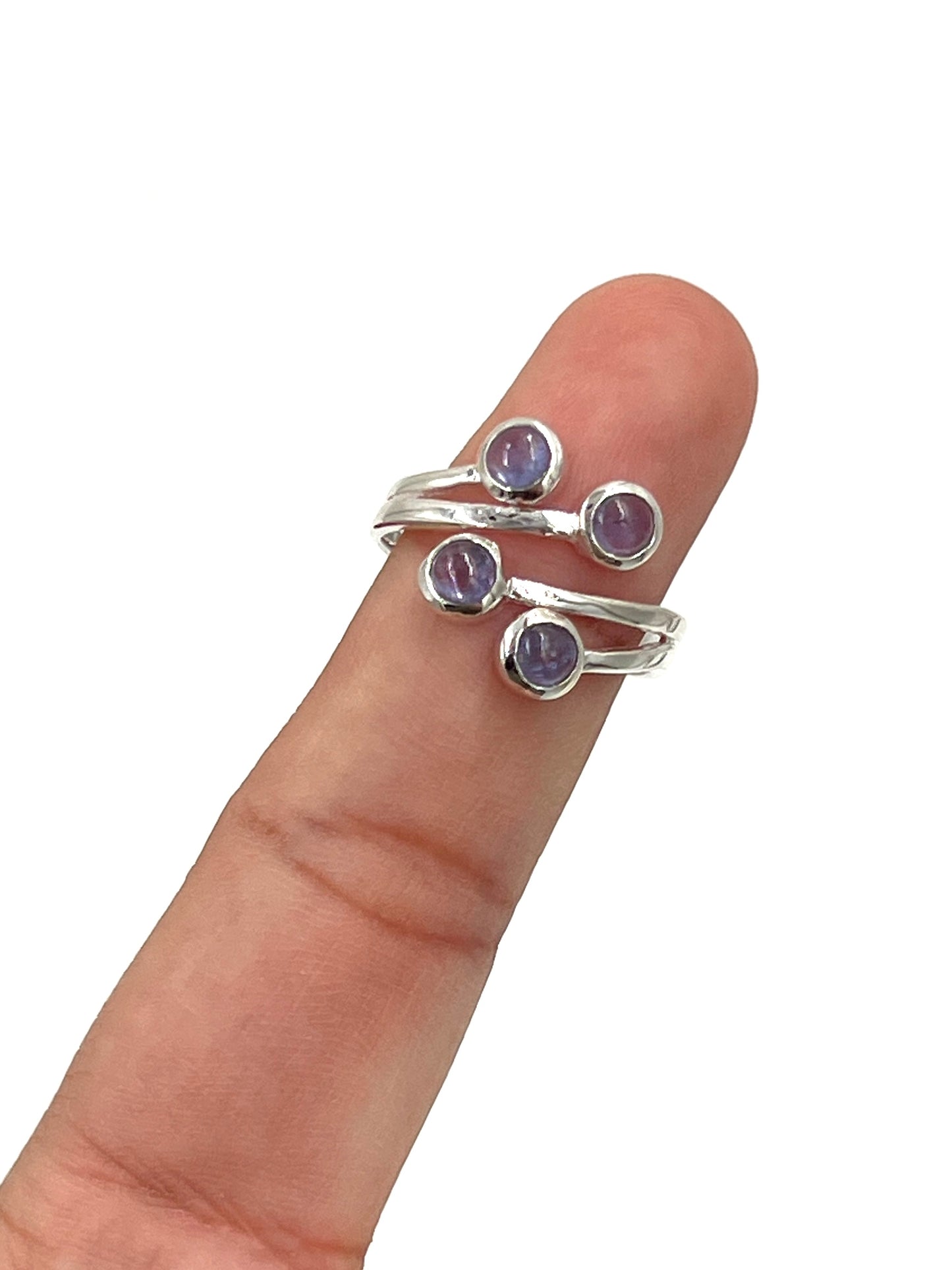 Multi Tanzanite Ring