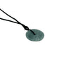 Carved Jade Coin Necklaces