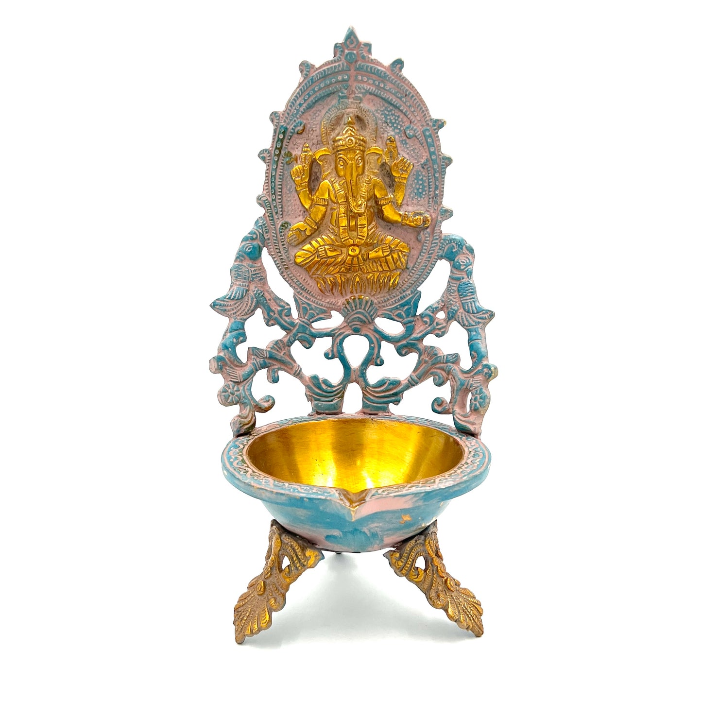 Ganesh Temple Altar Ghee & Smudge Bowl
