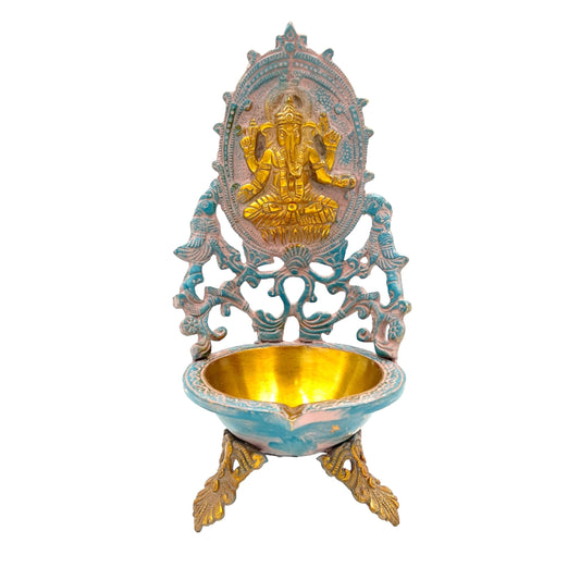 Ganesh Temple Altar Ghee & Smudge Bowl