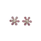 Sterling Silver Shell Daisy Studs
