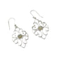 Sterling Silver Ethiopian Opal Filigree Earrings