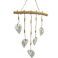 Wood Heart Mobiles
