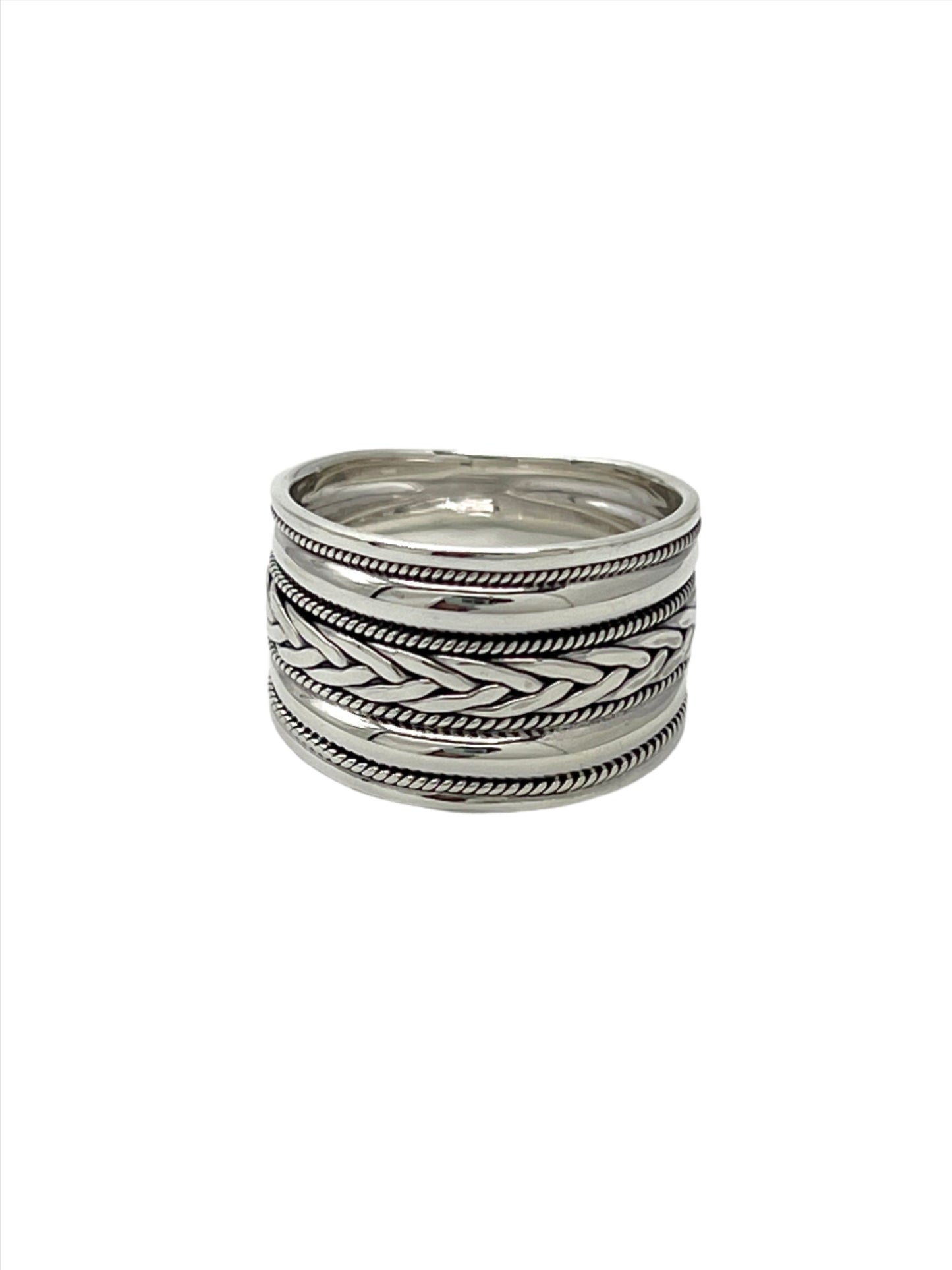 Sterling Silver Braided Ring