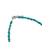 Silver Nugget Turquoise Necklace