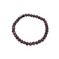Faceted Ruby Stretchy Bracelets