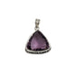 Silver Amethyst Pendants
