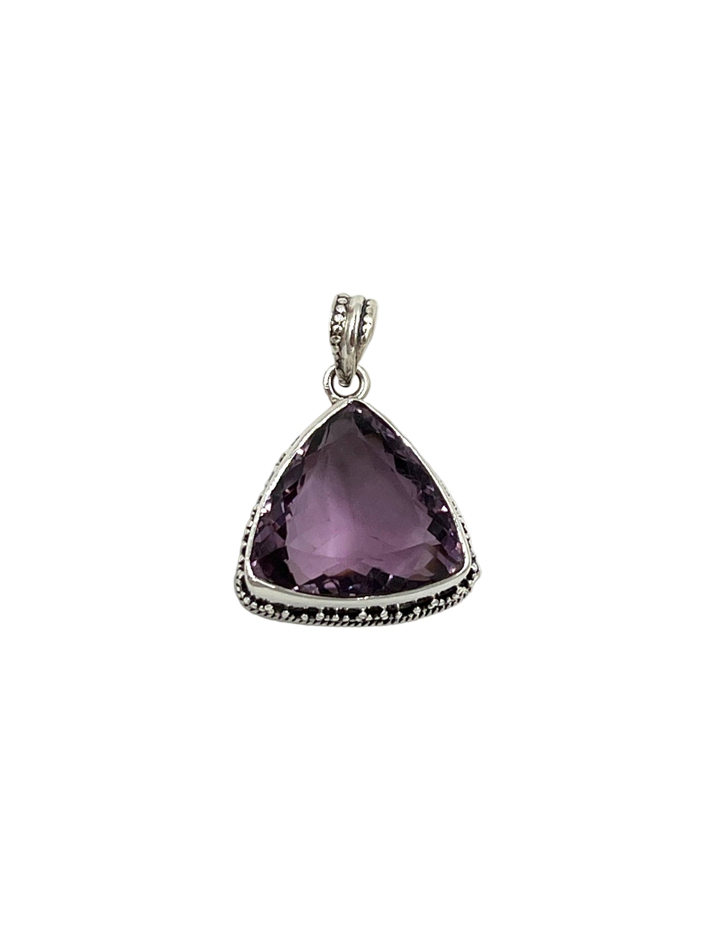 Silver Amethyst Pendants