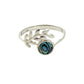 Sterling Silver Abalone Vine Ring