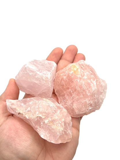 Small Raw Rose Quartz Chunks