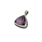Silver Amethyst Pendants