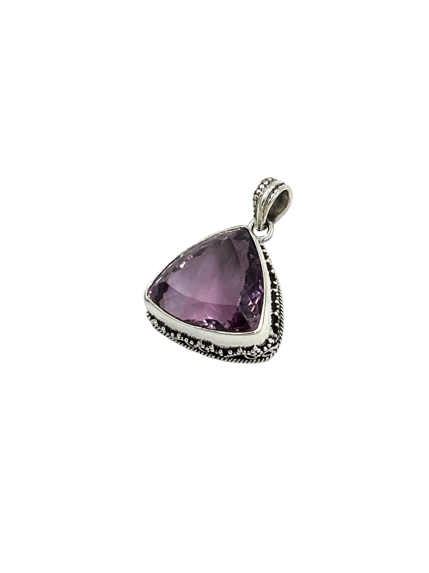Silver Amethyst Pendants