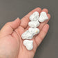 Howlite Puffy Hearts