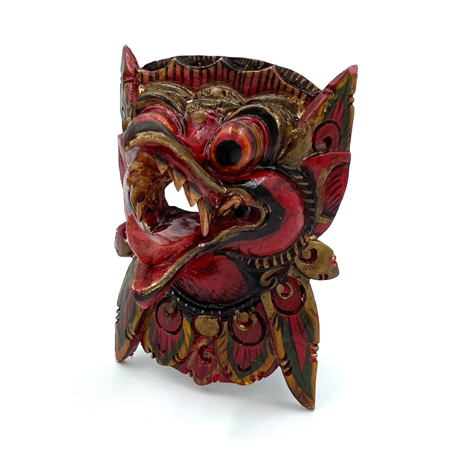 Hand Carved and Painted Garuda Mask