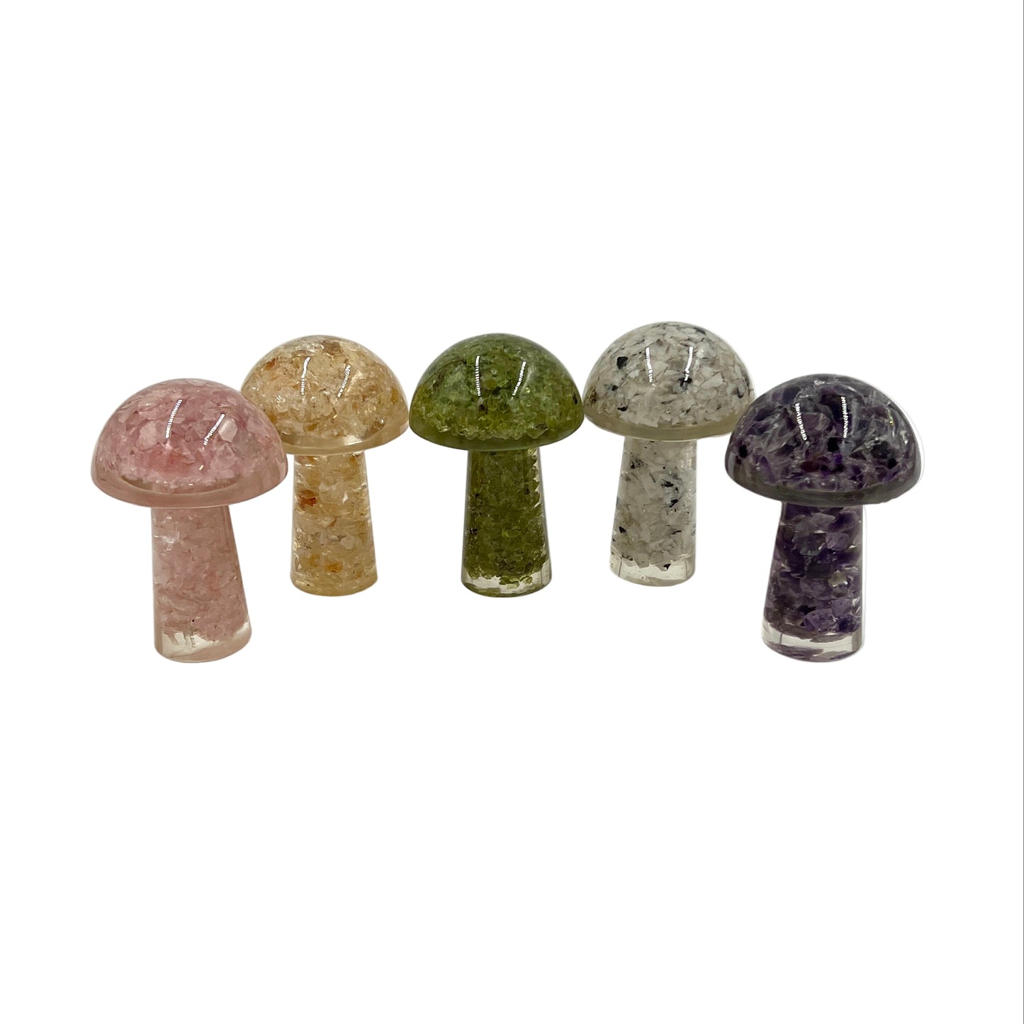 Orgonite Crystal Mushroom