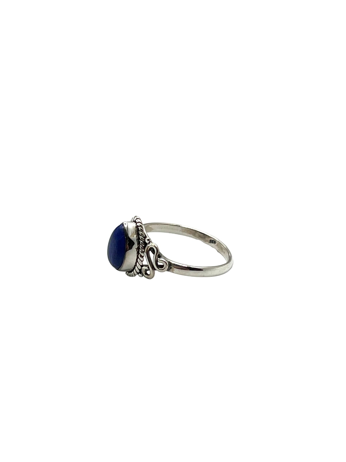 Teardrop Lapis Lazuli Ring
