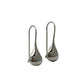 Sterling Silver Teardrop Hook Earrings