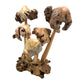 Large Parasite Wood Mushroom Colony Carving
