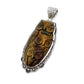 Blue Tigers Eye Owl Pendants
