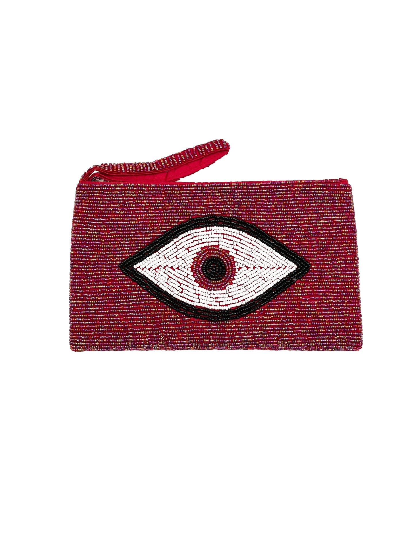 Beaded Evil Eye Purse
