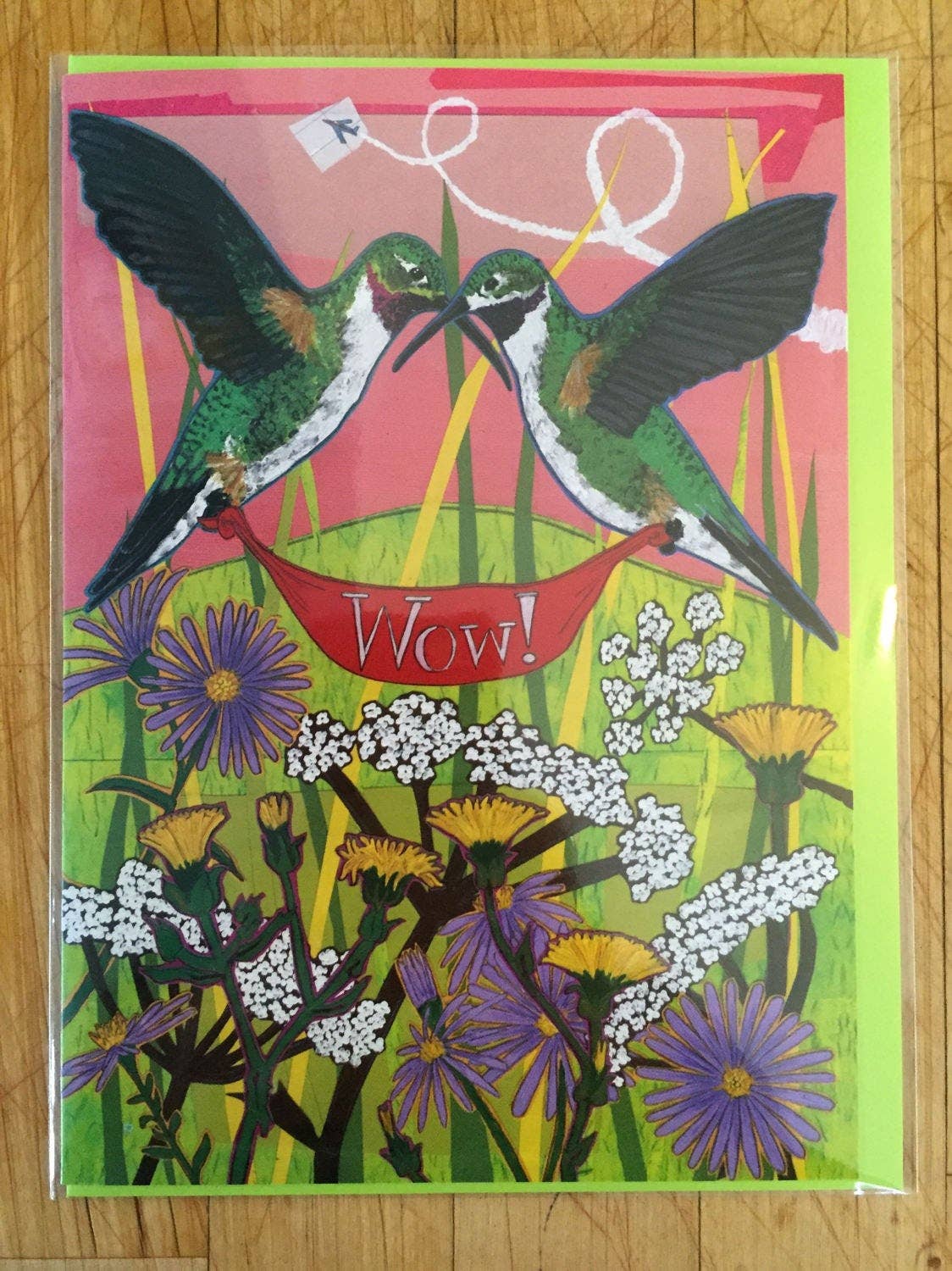 WOW! Hummingbirds Card