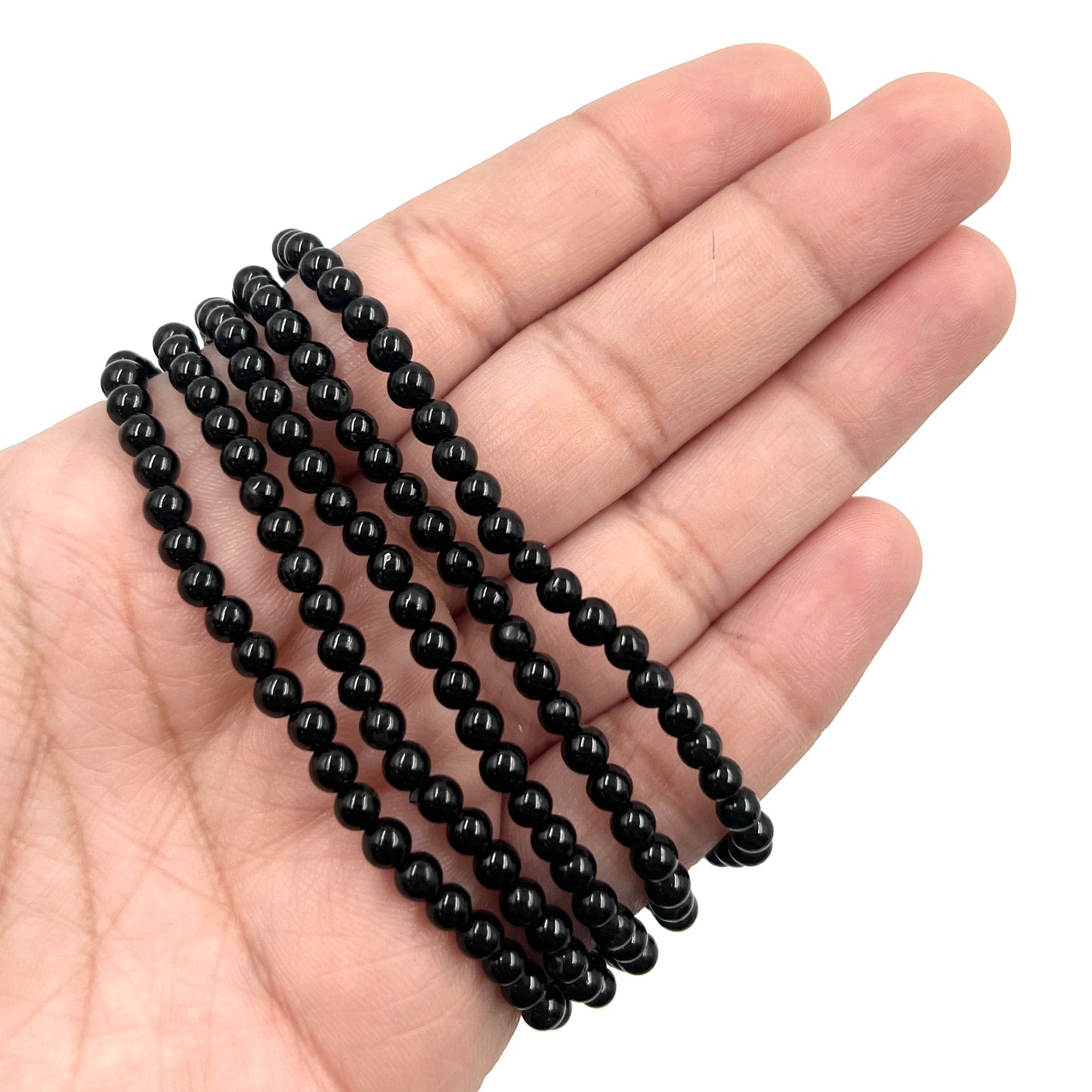 Stretchy Stone Bracelets 4mm