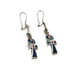 Silver Ankh Earrings
