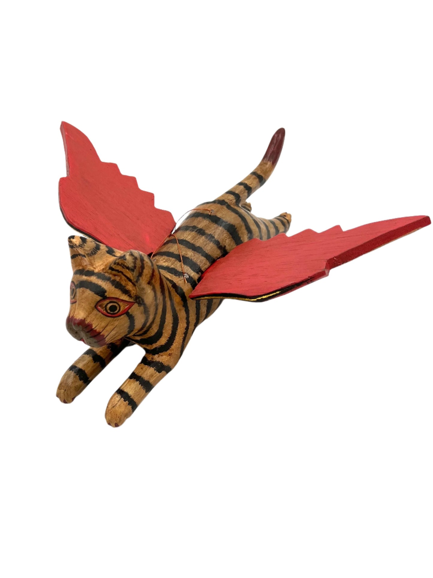 Flying Striped Tan Kitty Spirit Chaser