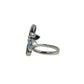 Dragonfly Sky Blue Topaz Ring