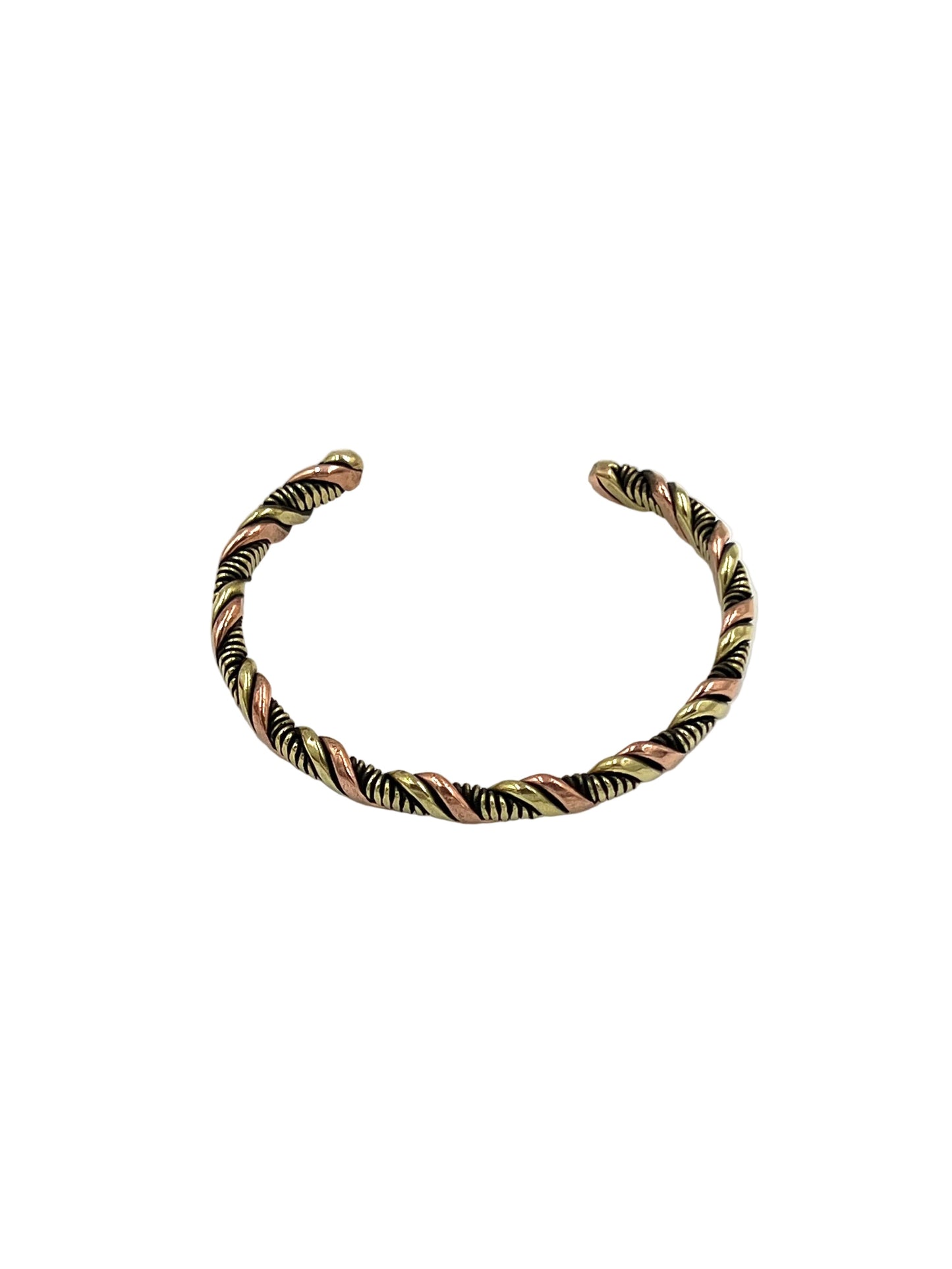 Multi Metal Braided Copper Bracelets