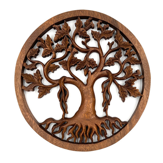 Tree of Life Panel Wall Carving