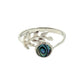 Sterling Silver Abalone Vine Ring