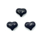 Blue Goldstone Puffy Hearts