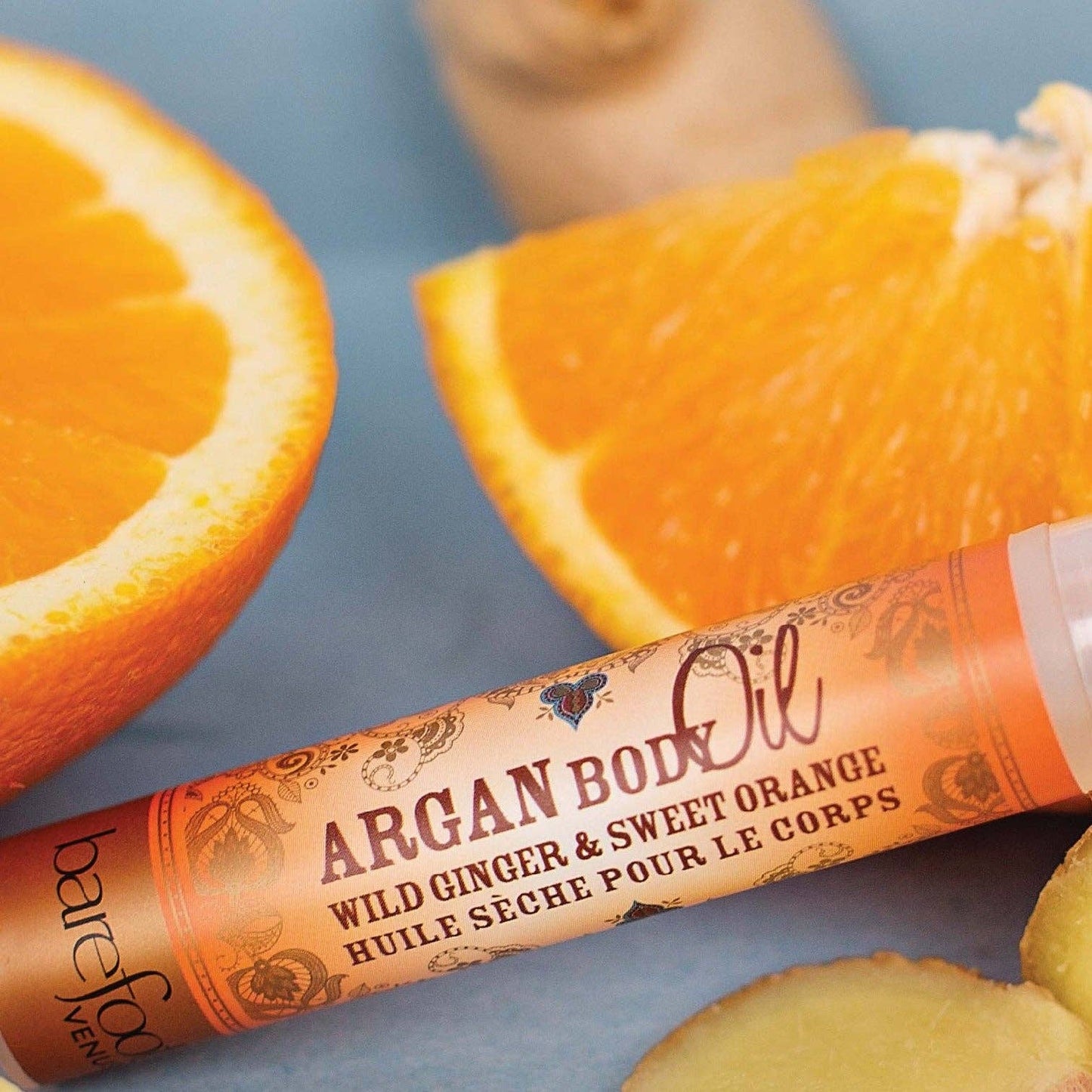 Wild Ginger & Sweet Orange |  Argan Body Oil mini size