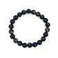 Black Tourmaline Stretchy Bracelet