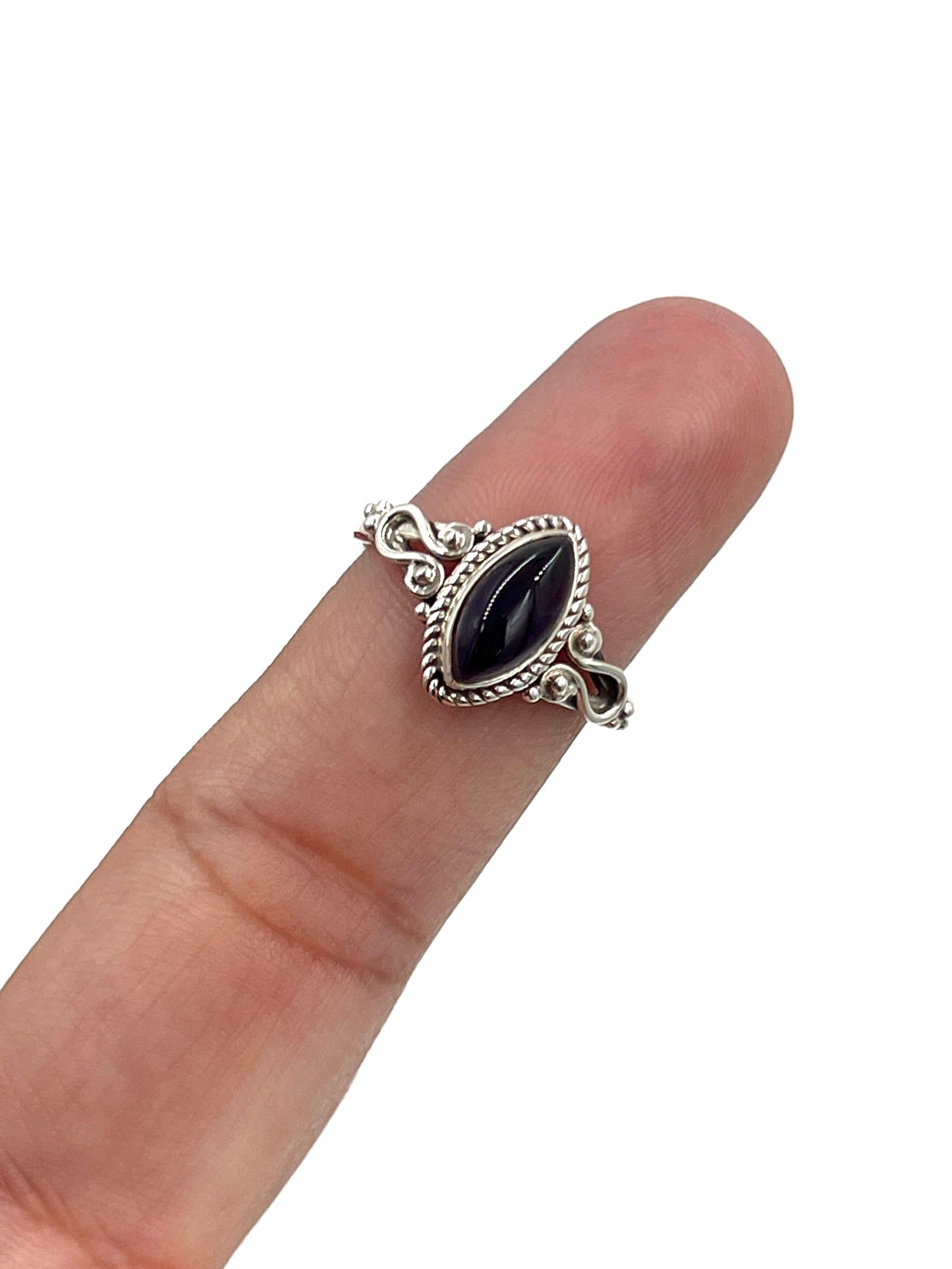 Amethyst Marquise Ring