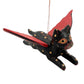Mini Flying Kitty Spirit Chaser Black & Tan Polka Dot