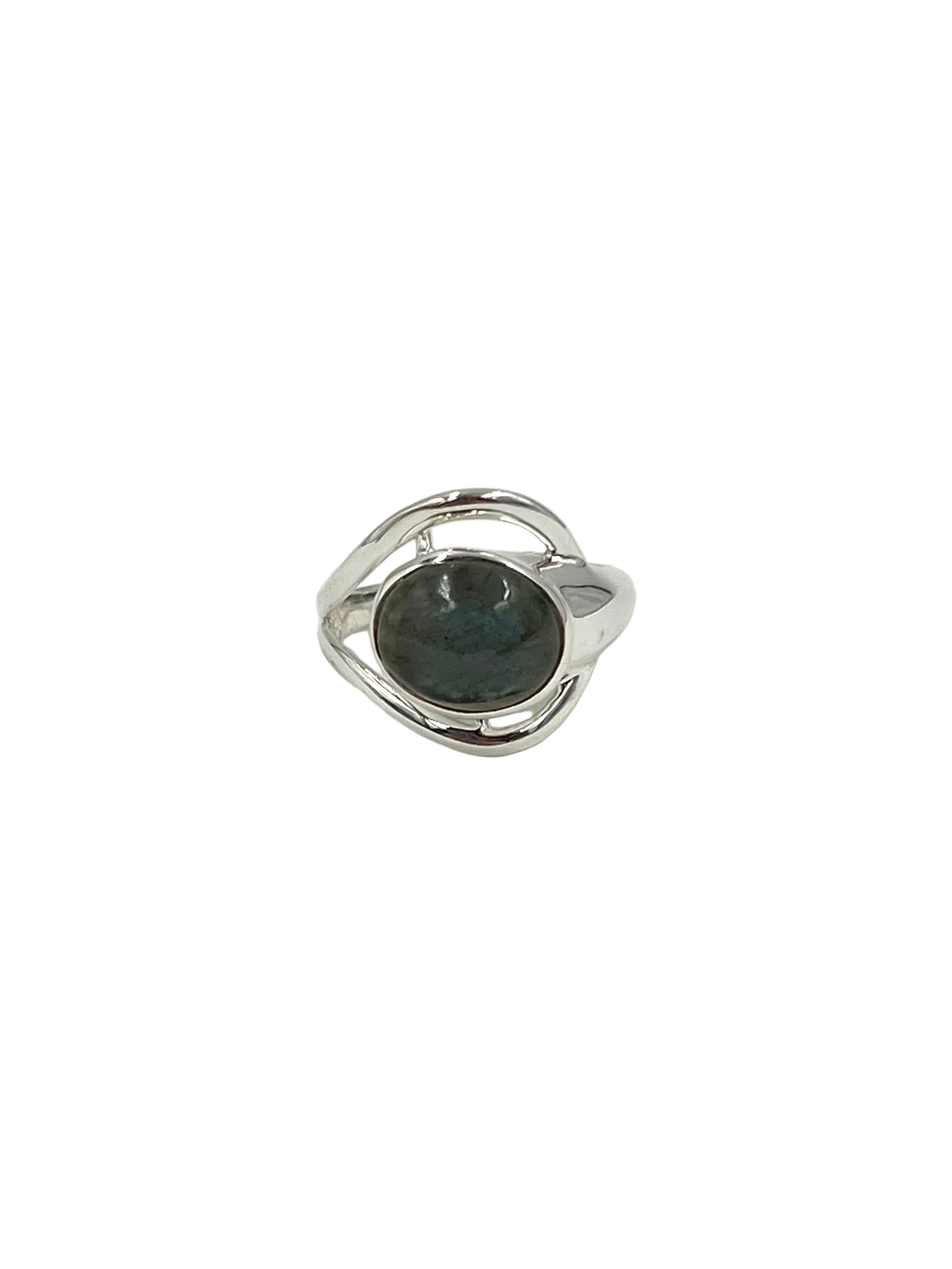 Oval Labradorite Ring