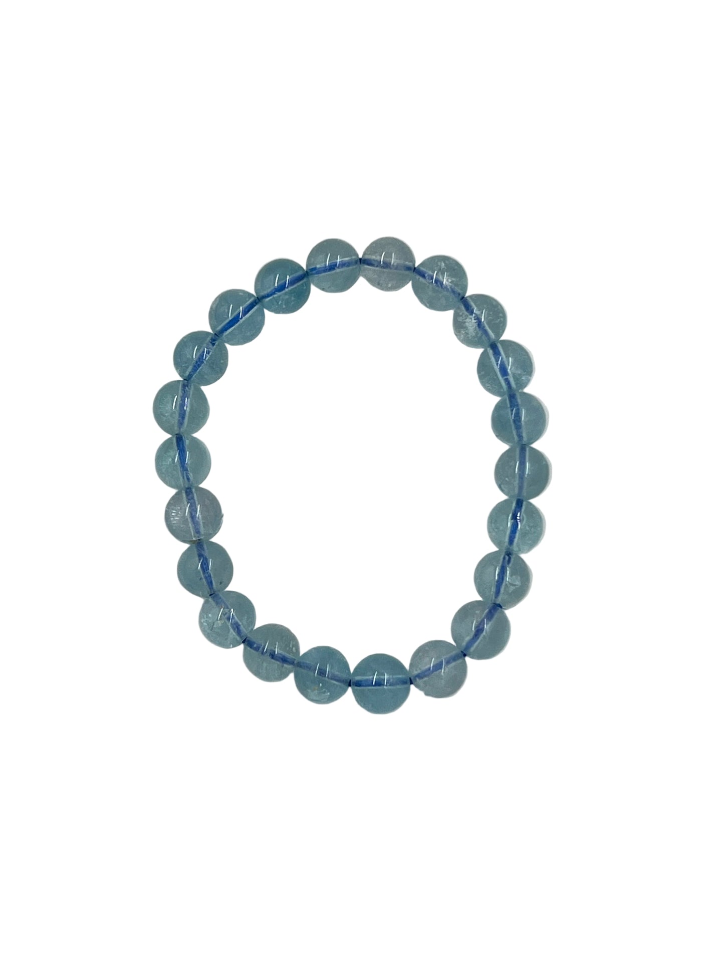 Blue Topaz Beaded Bracelets