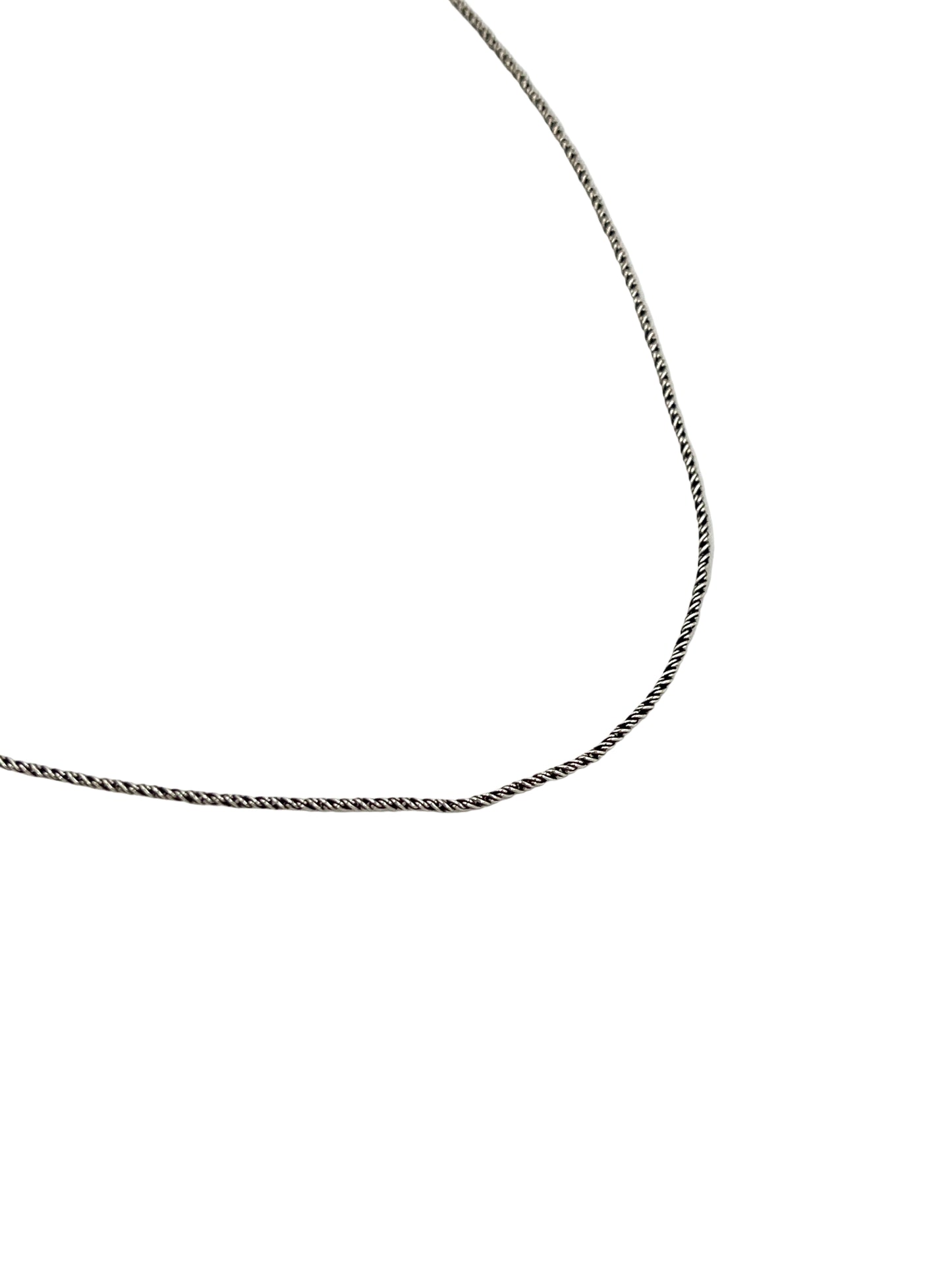 Sterling Thai Twisted Rope Chains