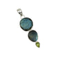 Silver Labradorite Faceted Pendants